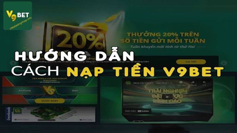 Quy trình từng bước để nạp tiền tại V9BET an toàn