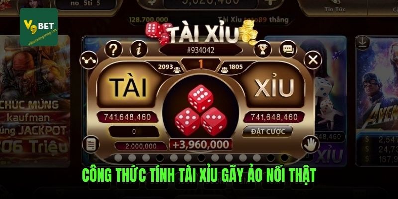 Công thức tính tài xỉu gãy ảo nối thật