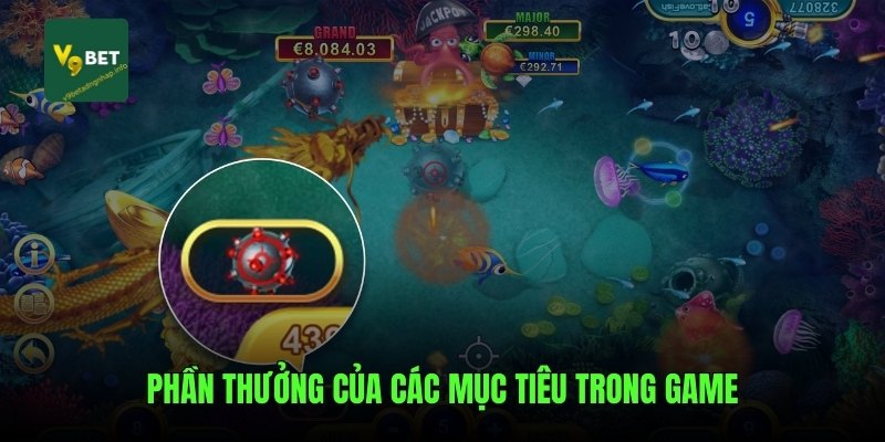 Phần thưởng của các mục tiêu trong game