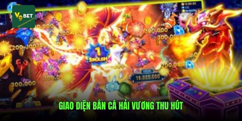Giao diện Bắn Cá Hải Vương thu hút
